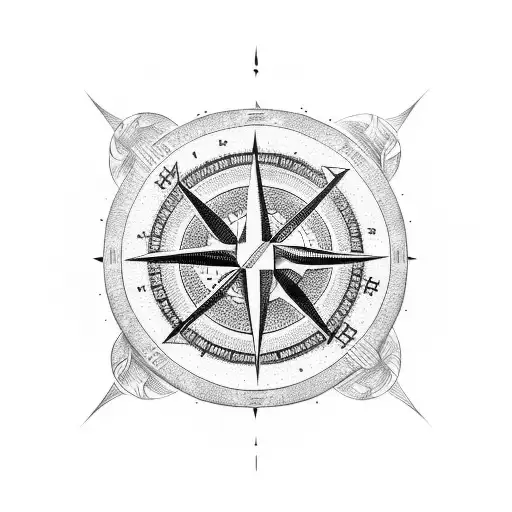 Norse Mythology Compass