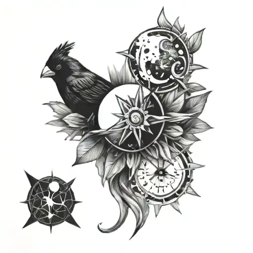 Sun Moon And Cardinal Points