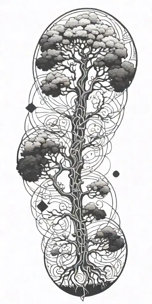 Exercise Symbolizing Life Tree