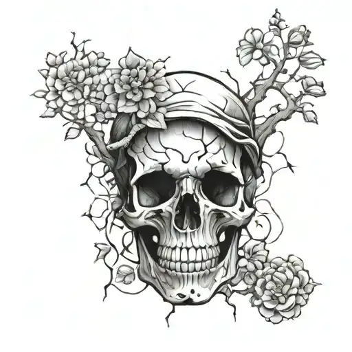 Enviroment And Skull