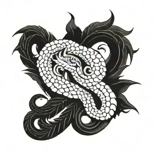 3D Mexican Feathered Snake