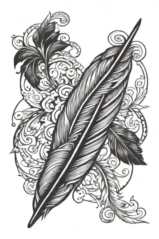 Round Feather