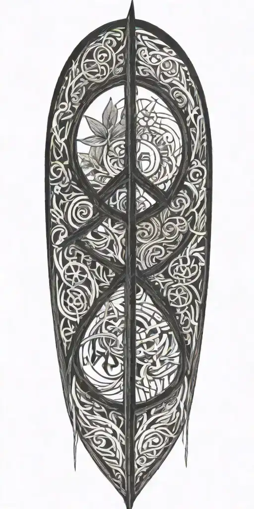 Peace And Life And Lines