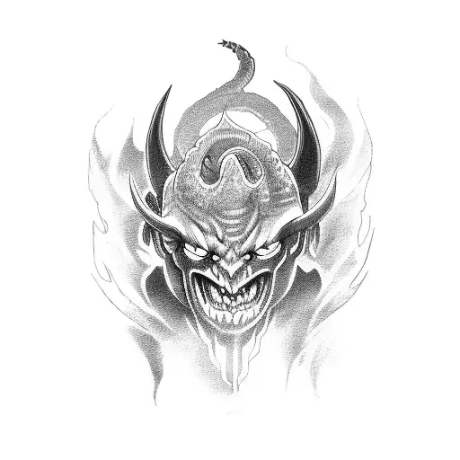 Demon Fighting Another Demon