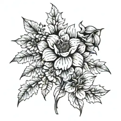 August October December March Birth Flower