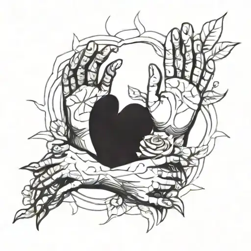 Holding Hands To The Sky Rip My Love