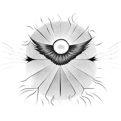 Icare Try To Touch The Sun And Burning His Wings