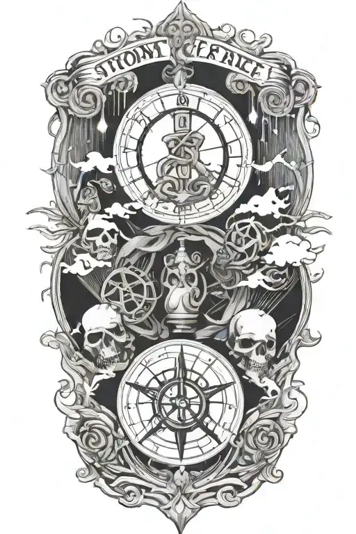 Money And Lighting Storm And Peace