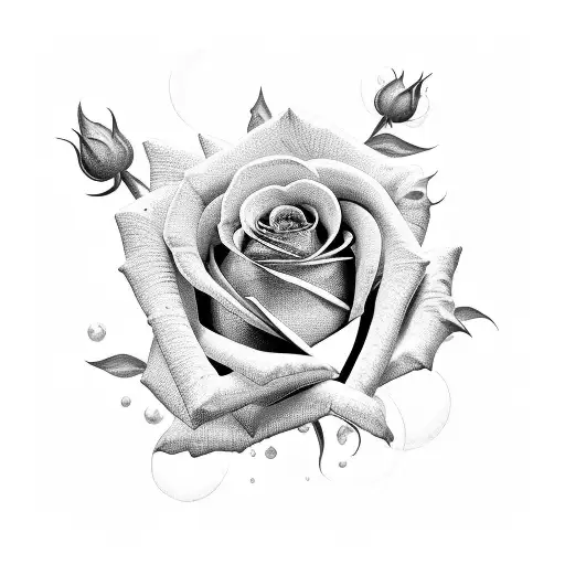 Rose With Name Asha In Stem