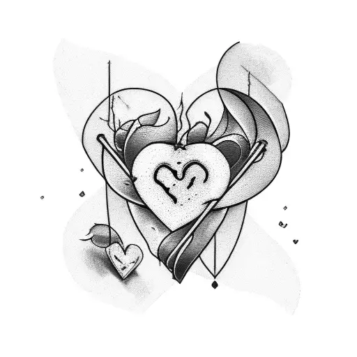 Broken Heart Stitched