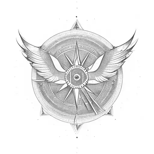 Pheonix And Compass Flowy