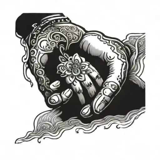 Holding Hands From Haven Rip My Love