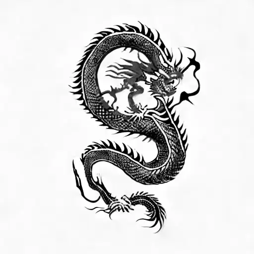 Chinese Dragon Mafia Symbol