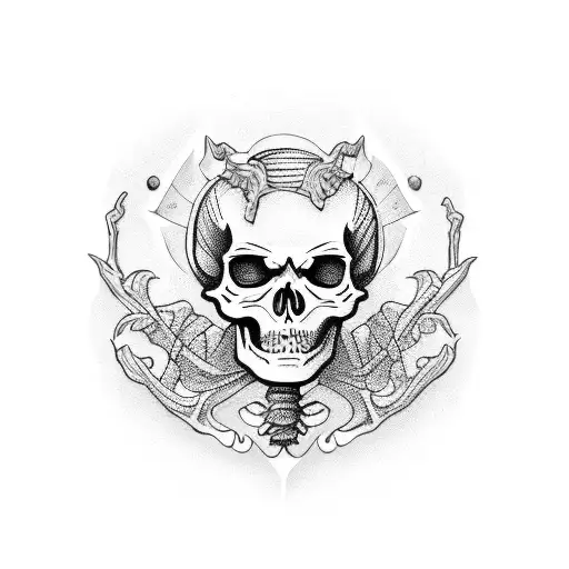 Ful Skeleton Floating