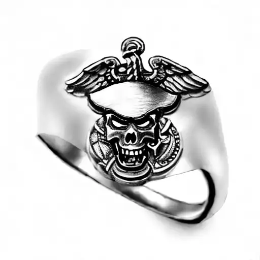 A Us Marine Corps Ring