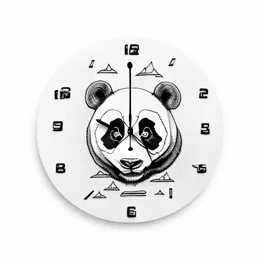 Panda Clock