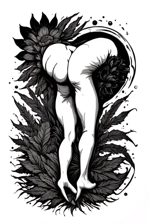 Full Leg Piece Representing Resilience Growth Strength