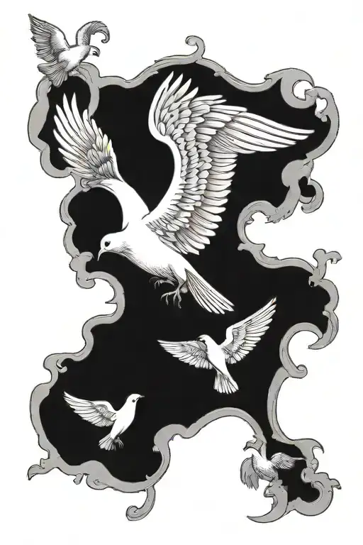 Heaven Dove Carrying