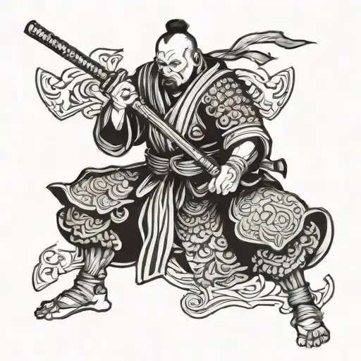 Samurai Monk