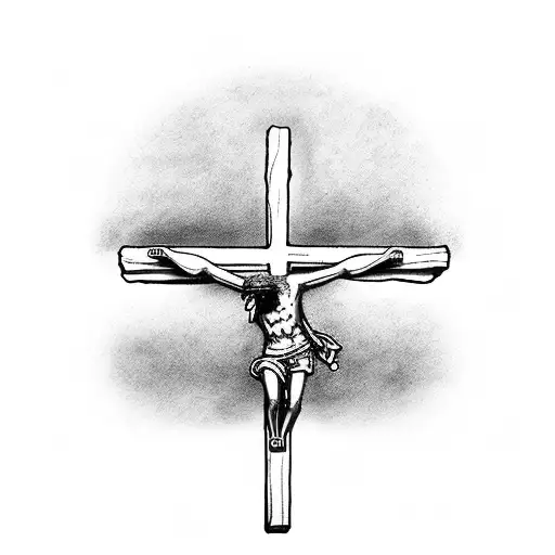 Symbolic Representation Of The Crucifixion Of Jesus