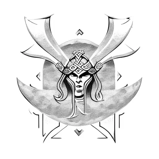 Viking Greek Wind Rose Courage Ivy