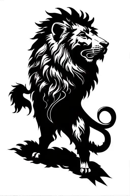 Lion Spartian Soldier