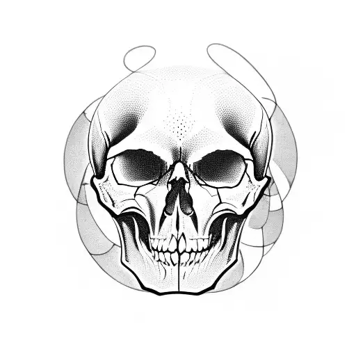 A Skull Where A Snake