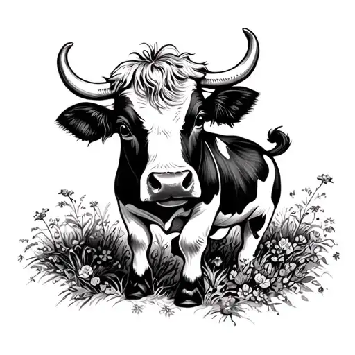 Tiny Cow Pretty Cute