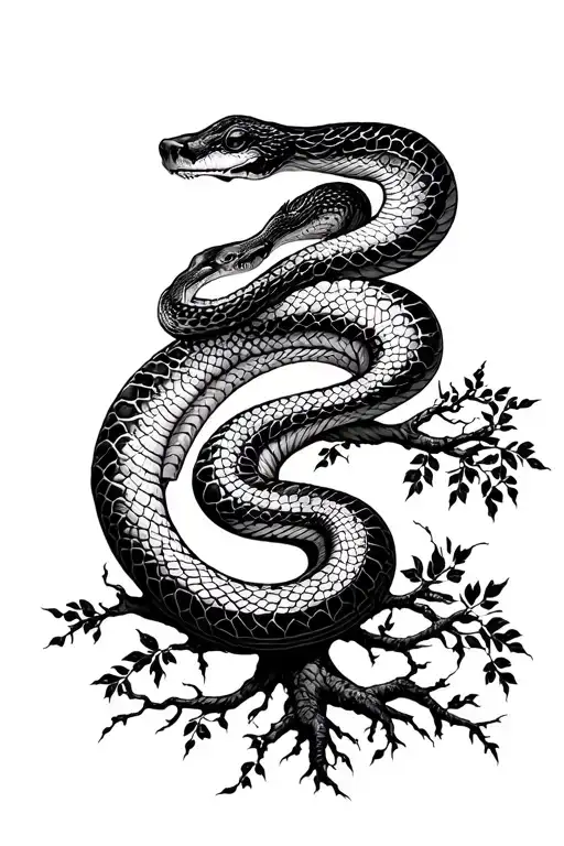 Cobra Burning Bush Tree Of Life