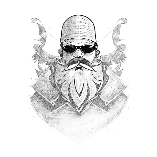 Man With Black Beard