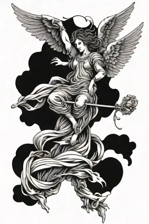 Gaurdian Angel Falling