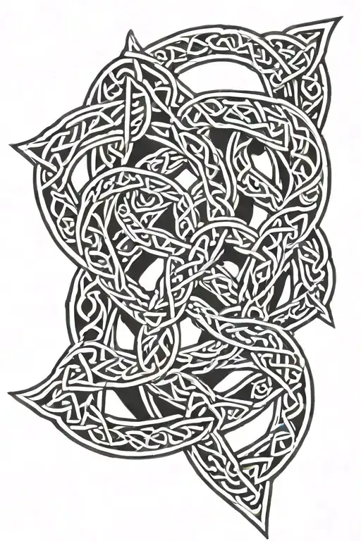 Celtic Knotwork Intertwined