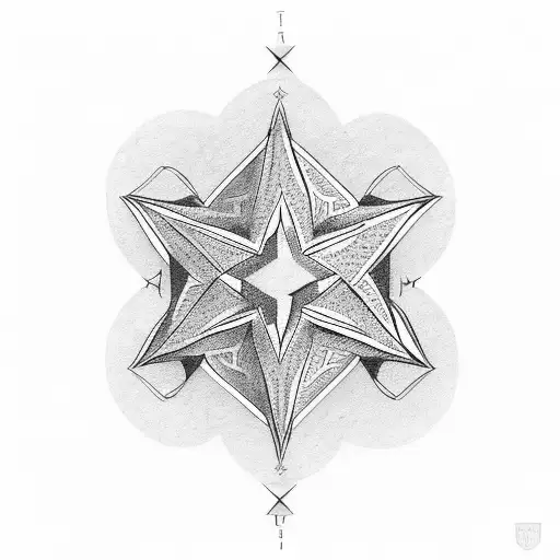 Russian 5 Point Star