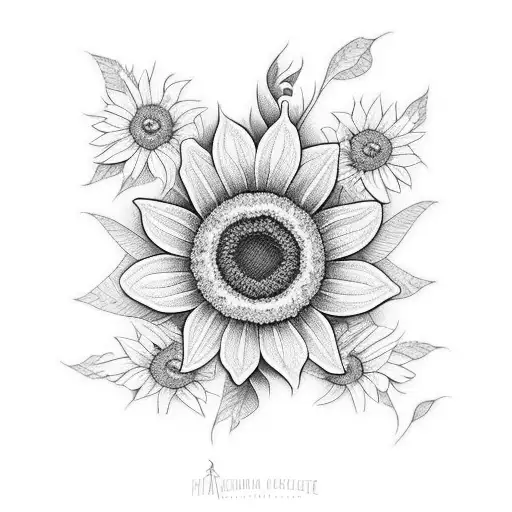 Hummingbird Sunflower Rest In Peace