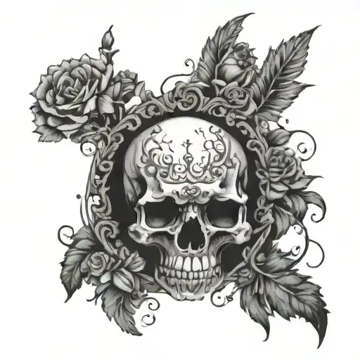 Vitruviuan Man Skeleton