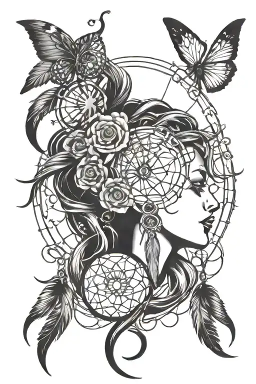 Dreamcatcher And Medusa Head