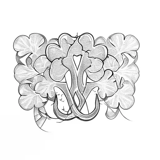 A Shamrock And A Horseshoe