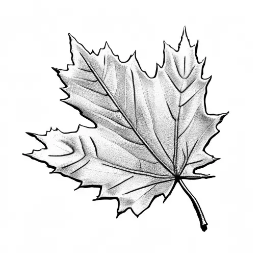 Maple Leaf On A Moose