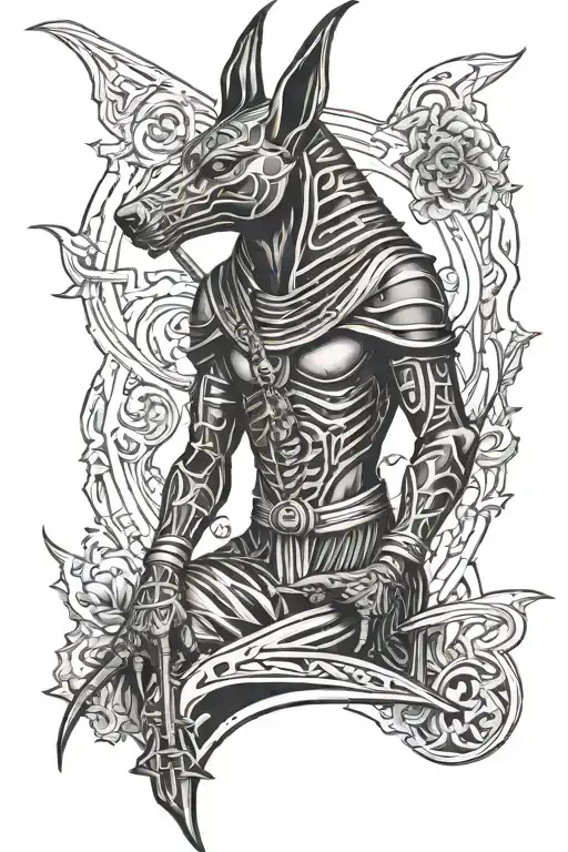 Anubis God As The Grim Reaper