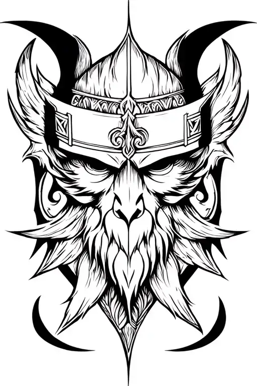 Odin Vig Visor Symbol