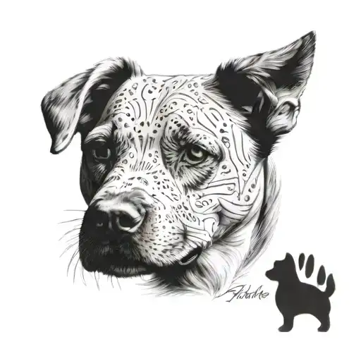 A Heartwarming Portrait Of A Pet With A Subtle Tribute To Emergency Medicine