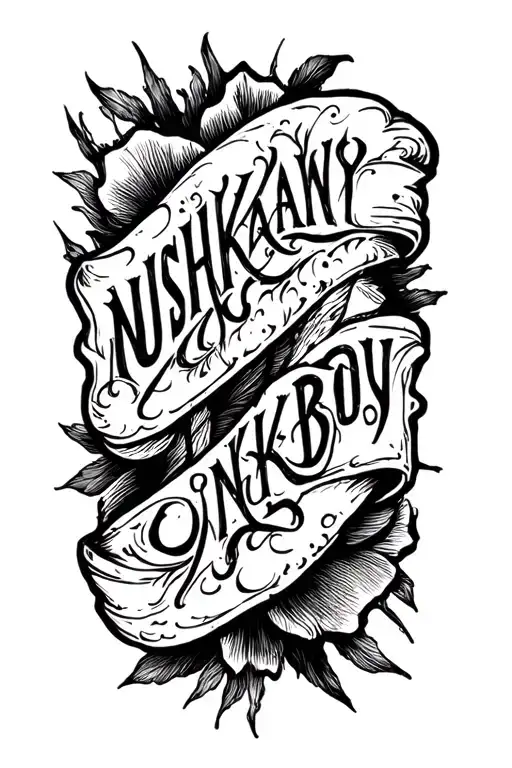 Text Saying Nushkaboy