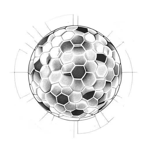 Soccer Ball Orbiting Like Saturn