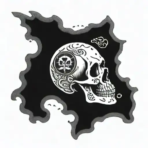 Coin With Skull