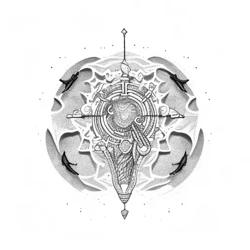 Beach Theme Leg Sleve