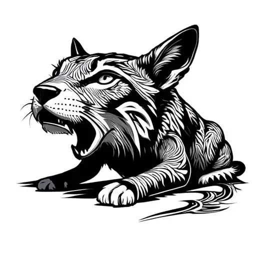 Animal With The Shape From The Nike Tn's