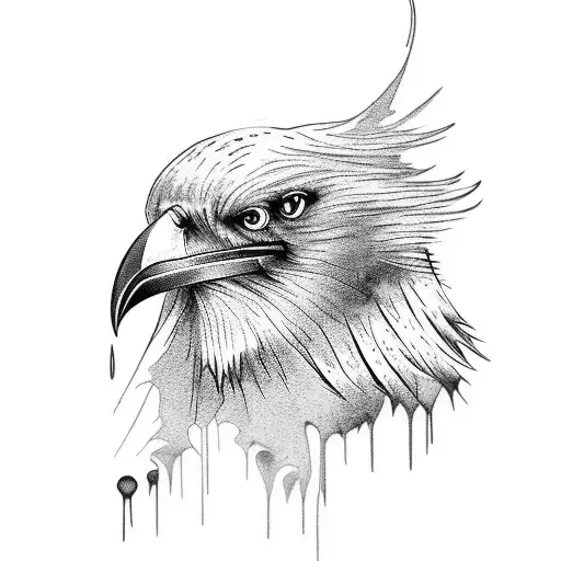 Melting Raven Into Inky Void