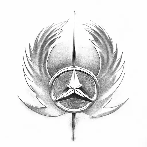 Combine A Mercedes 380Sl Car With A Music Instrument