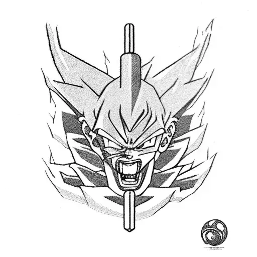 Mayan Dragon Ball Z Sword