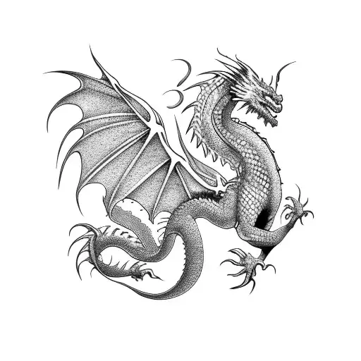 Dragon With Pheonix With Trauma And Depression